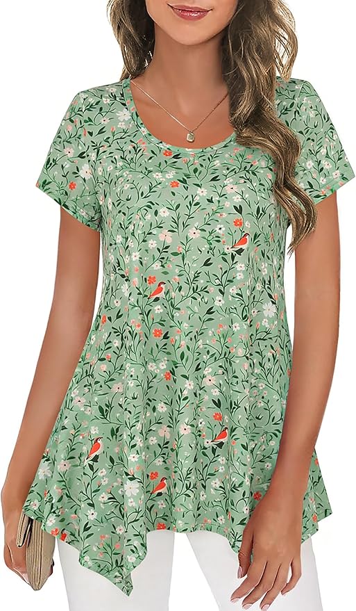 Mint Green Floral