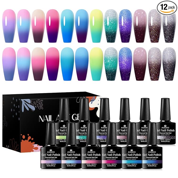 12PCS Color Change Gel-Set2