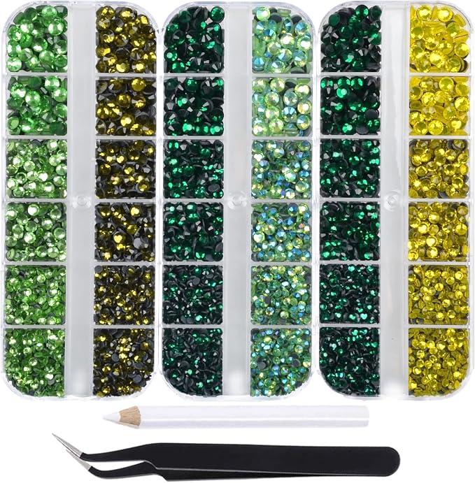 Green Color Series, 3-Sizes,5-colors