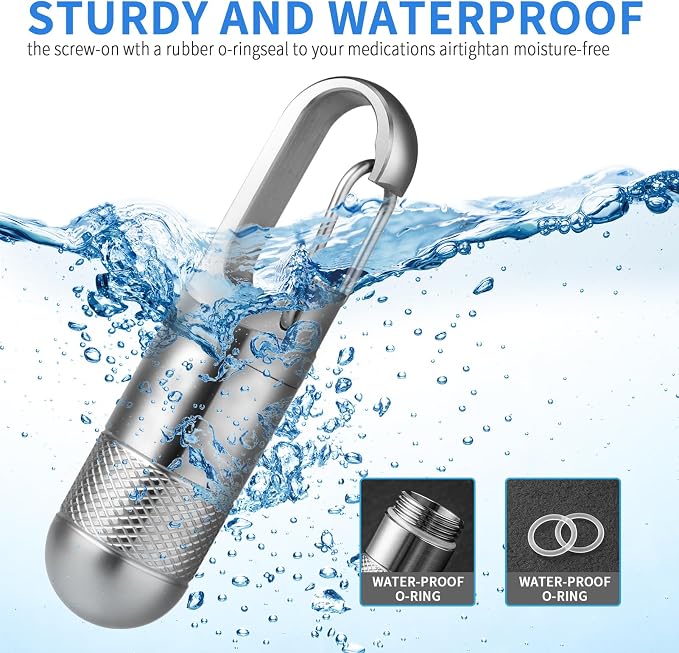 Gray Titanium Small - 1.1 Inch