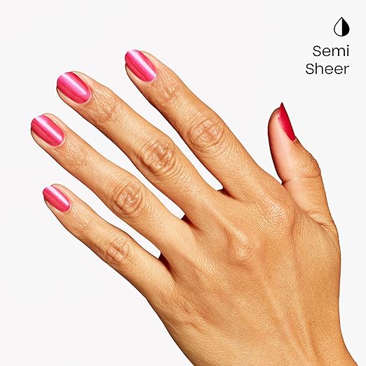Pompeii Pink | Semi-Sheer Medium Cool Rose Pink with Shimmer
