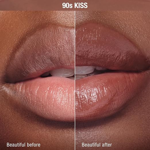 90s Kiss - a sheer muted cool-toned brown