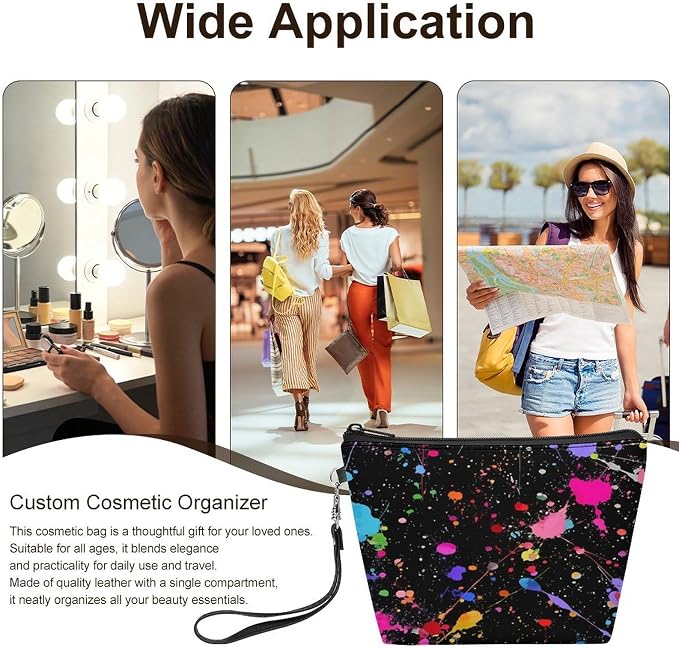 Colorful Paint Splatter Pattern