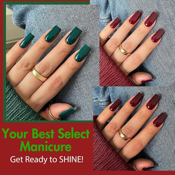 solid color medium long square-B