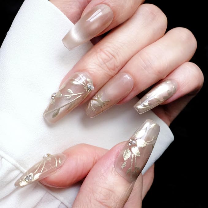 Gold Floral