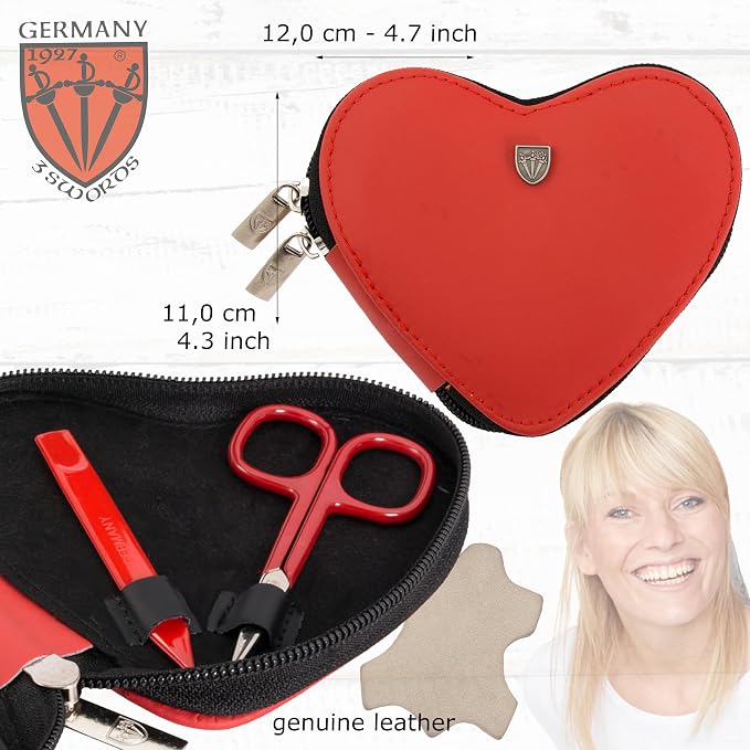GENUINE LEATHER - RED