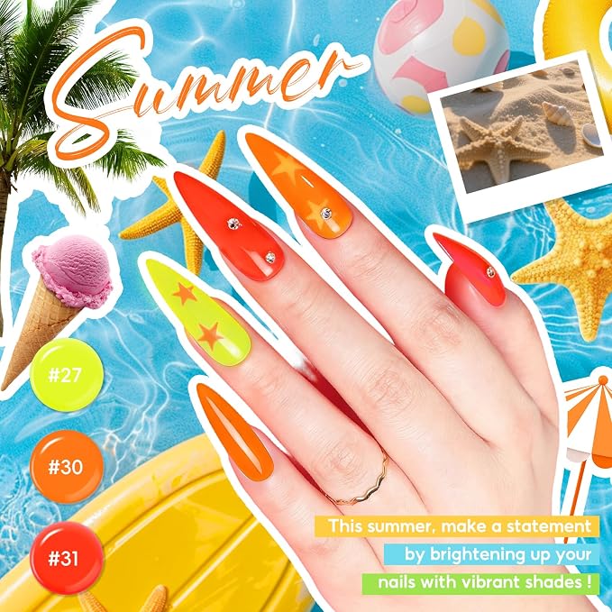 55Pcs All Season Colors + 5Pcs Top Base Coat