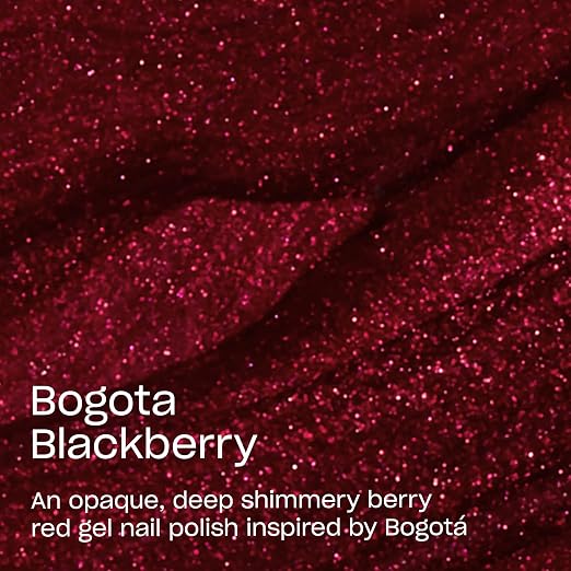 Bogotá Blackberry | Opaque Dark Raspberry Wine Red Crème