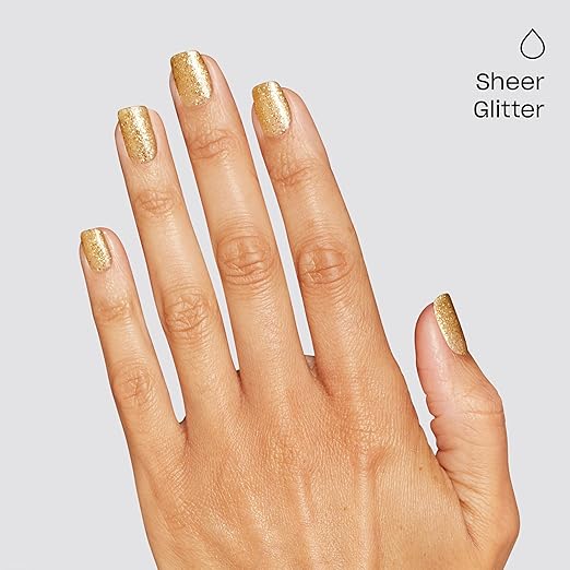 Sugarlips on My Tips | Sheer Bright Warm Gold Shimmer