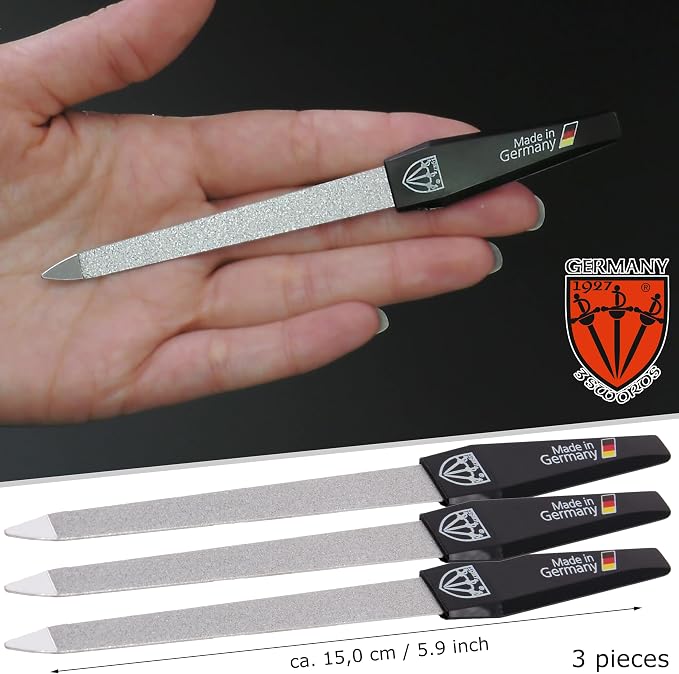 3 Nail Files / 1 Buffer