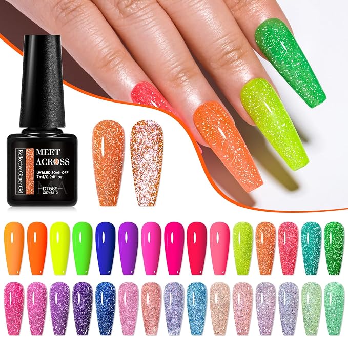 30PCS- Glitter Glow