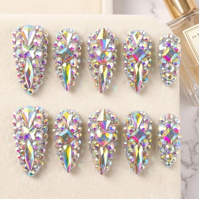 silver full diamond