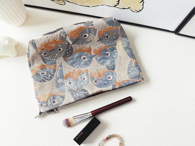 GZTH Creamy Beige Penguin Canvas 1 Bag