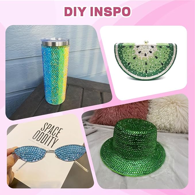 04 Green Rhinestones Series