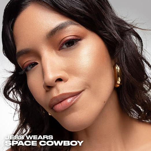 Space Cowboy (champagne with silver sparkle)