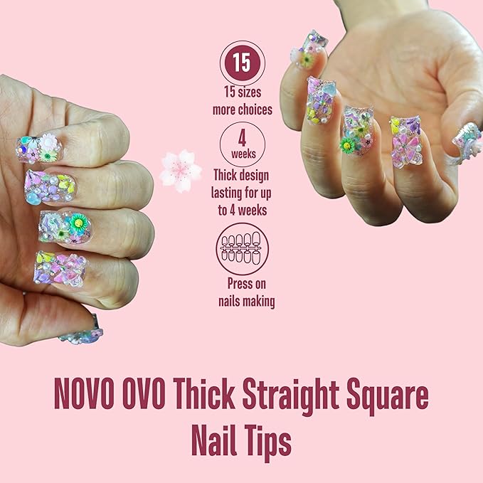 Short Square Sharp Thick
