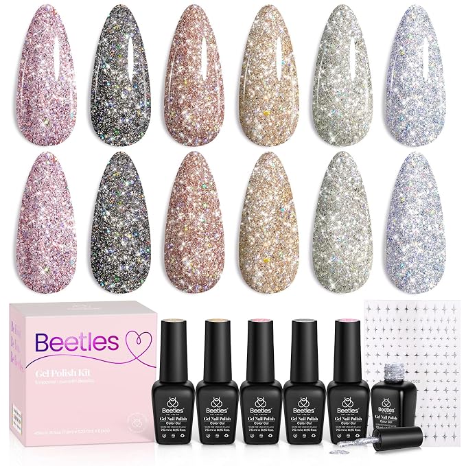 0-0-6 Colors Diamond Shine Gel Polish