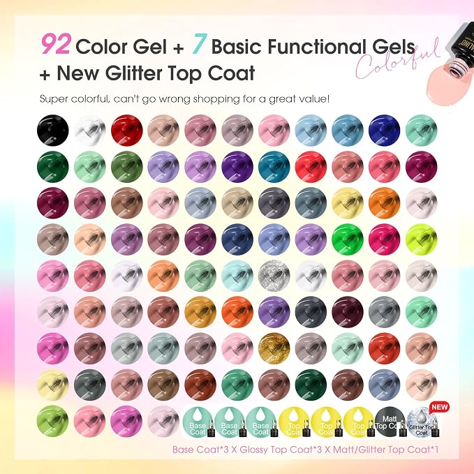 100PCS gel set 01