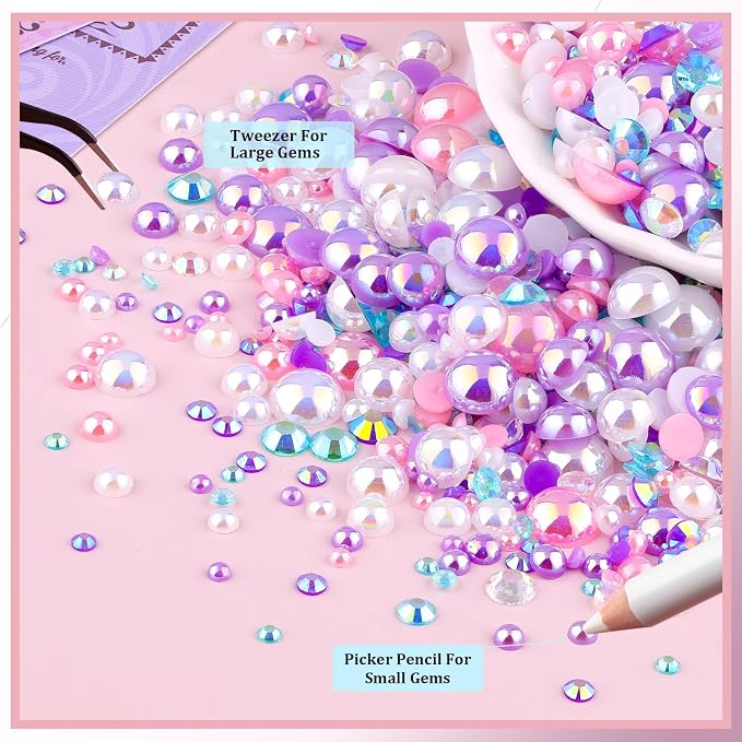 Pink Purple White