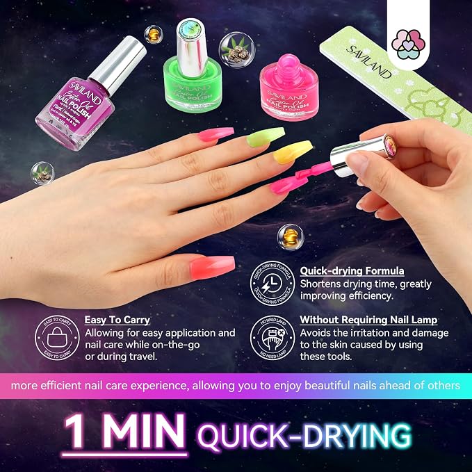 B1-Glows in the Dark Nail Polish