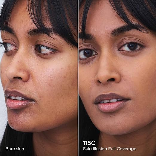 115C Medium- deep brown with cool undertones