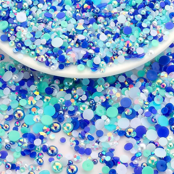 Blue White