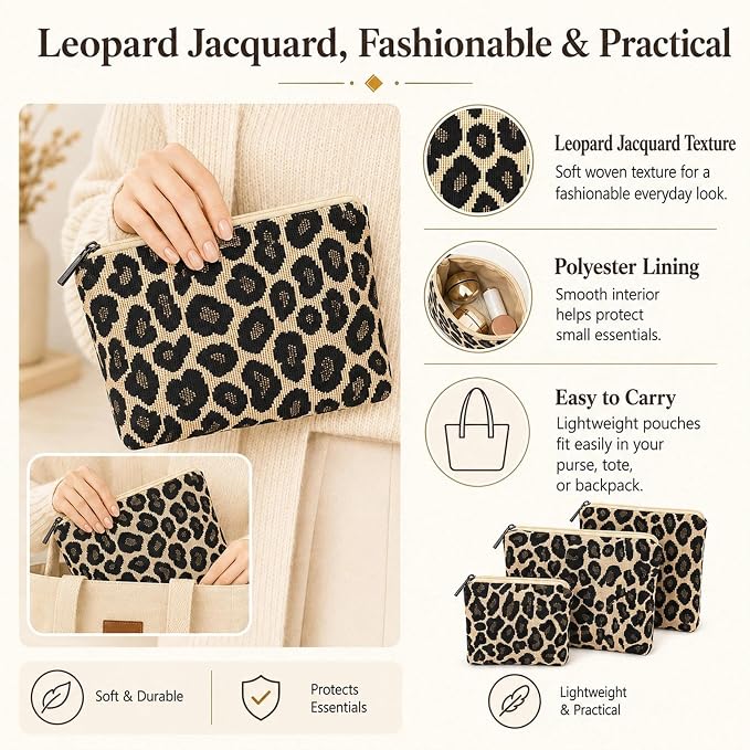 Leopard Jacquard