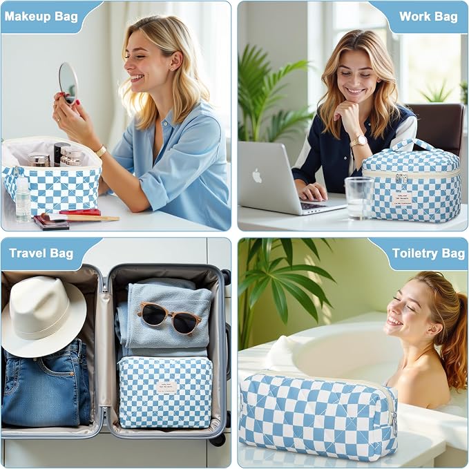 Checkered Blue