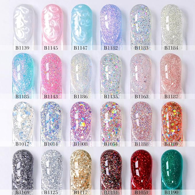 Pearl Glitter Rose Gold