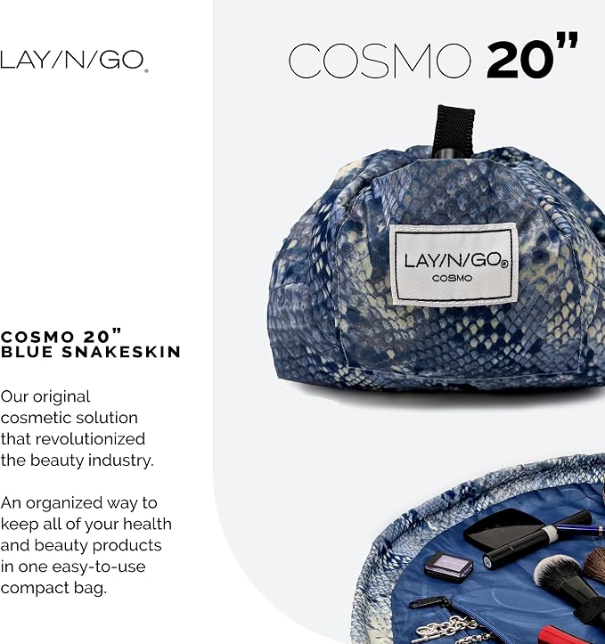 Blue Snakeskin