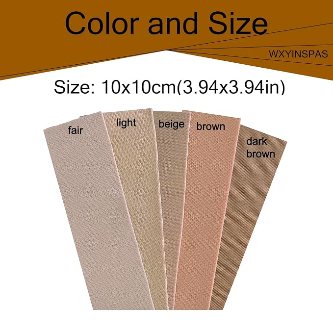 1 roll 10cmx2m brown patches