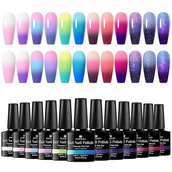 12PCS Color Change Gel-Set1