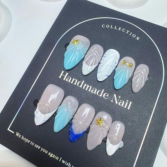Handmade Almond Nails 28