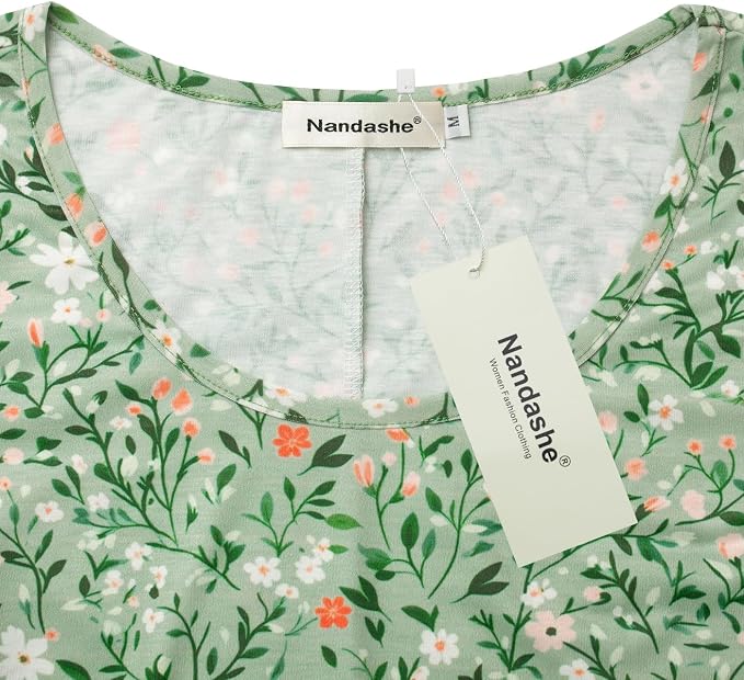 Mint Green Floral