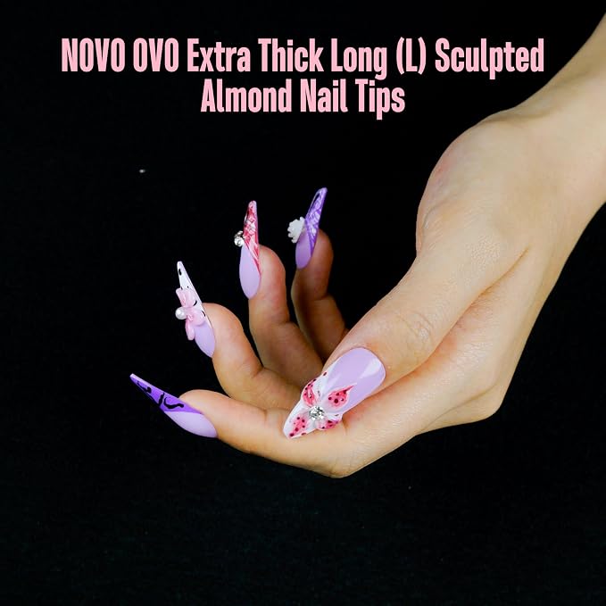 L Almond Sculpted Thick
