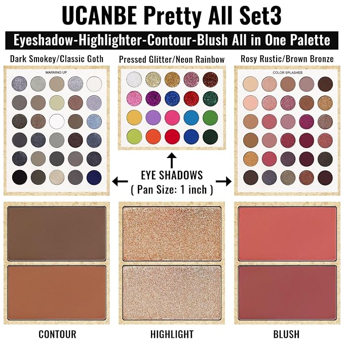 Palette C + Coffee-Brown Brush