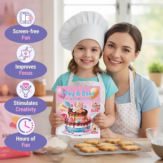 Play and Bake Activity Book