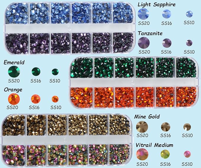 Multi-Color Series#2, 3-Sizes,6-colors