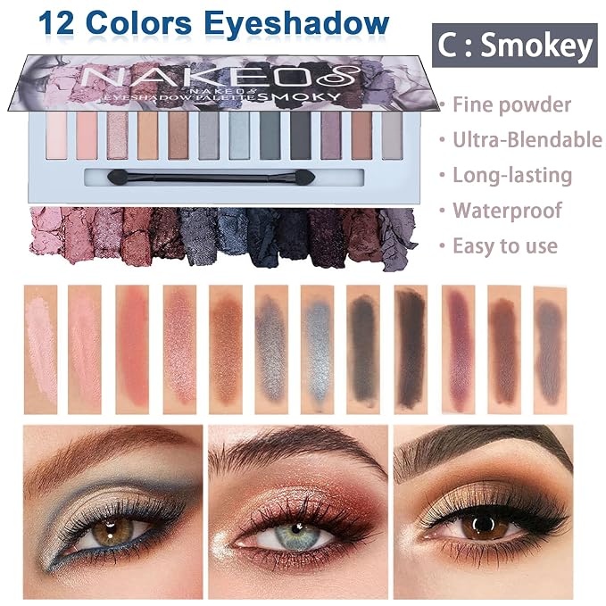 Smokey Color Eyeshadow