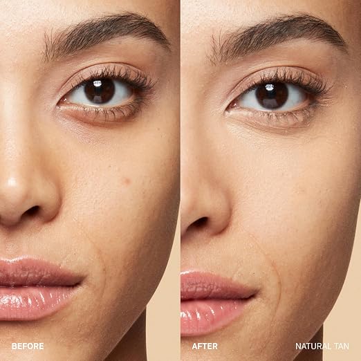12 Natural Tan (Neutral beige with yellow and pink undertones; for medium skin)