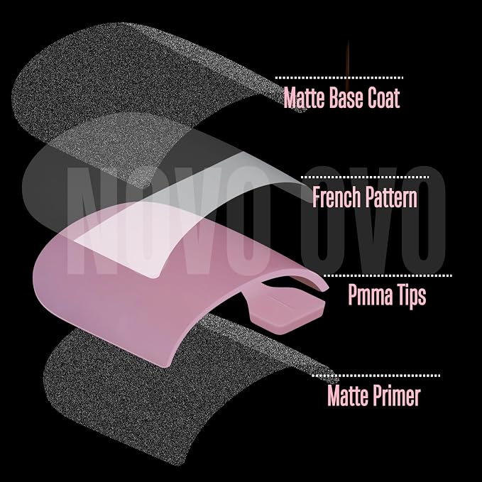 Sharp Square Toe Nail Black French Tips