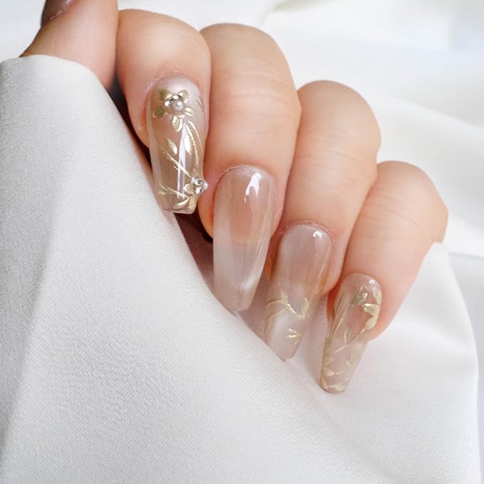 Gold Floral
