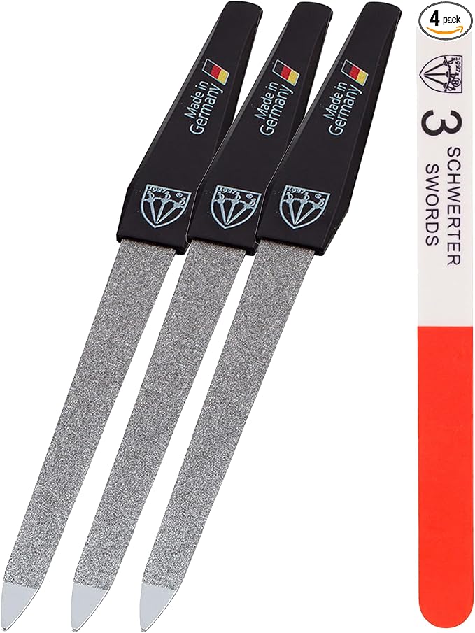 3 Nail Files / 1 Buffer