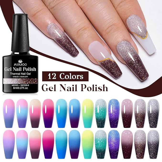 12PCS Color Change Gel-Set2