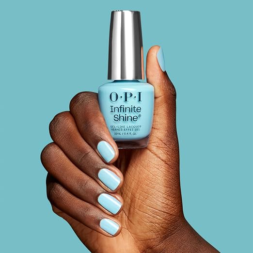 Sea Me Now | Opaque Soft Cool Turquoise Blue with Shimmer
