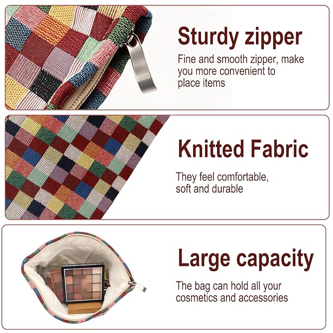 B-Checkered 2Pcs Colorful