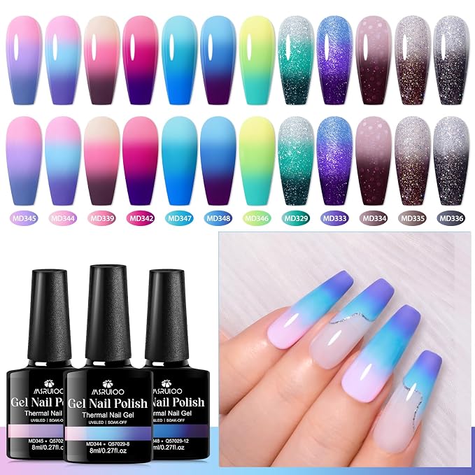 12PCS Color Change Gel-Set2