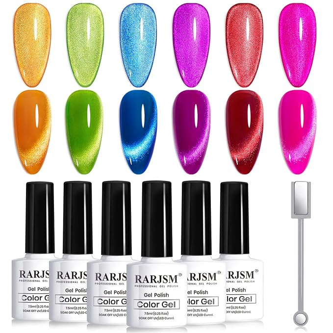 Neon Ice Cat Eye Set