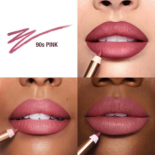 90s Pink - warm rose pink
