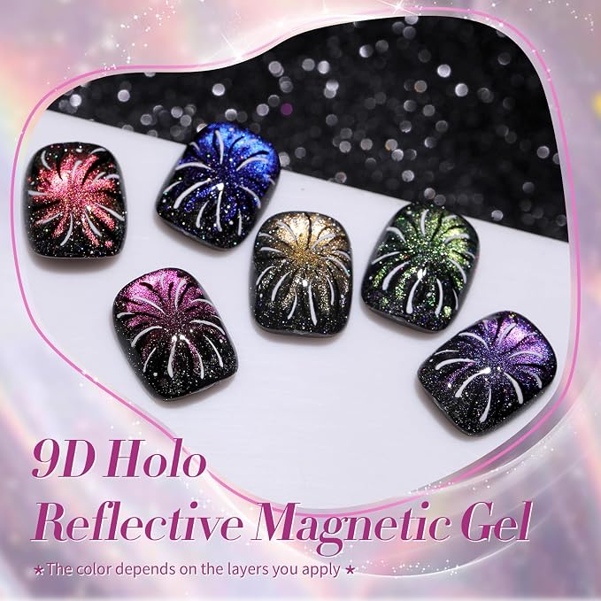 9D Holo Magnetic Gel